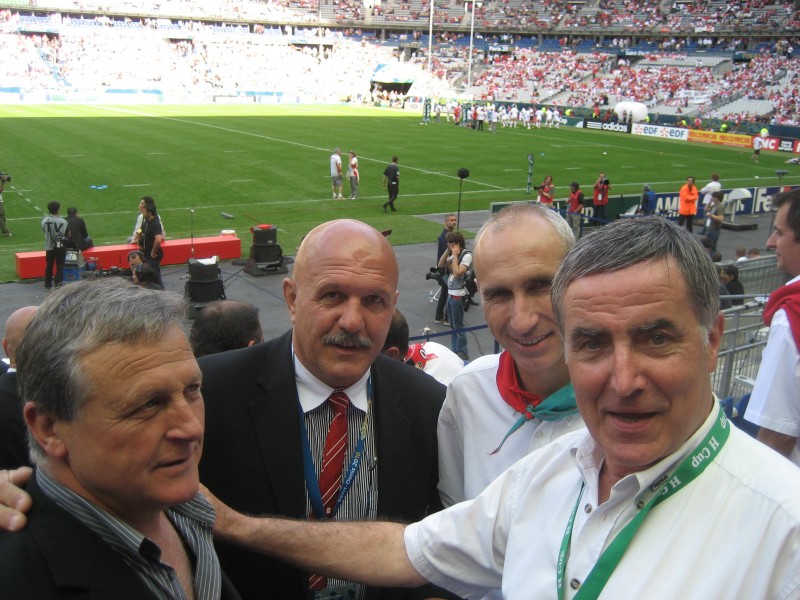 avec Daniel Dubroca, Laurent Rodriguez et Patrice Lagisquet.